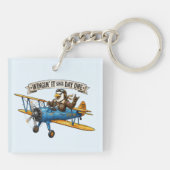 Porte-clés Aile d'aigle qui improvise (Dos)