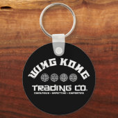 Porte-clés aile kong trading co. gros problème en petite chin (Recto)
