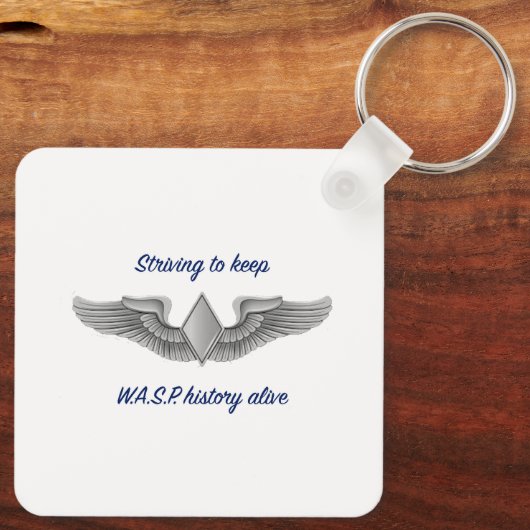 Porte-clés Ailes de son propre porte - clé (Verso)