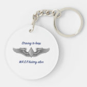 Porte-clés Ailes de son propre porte - clé (Dos)