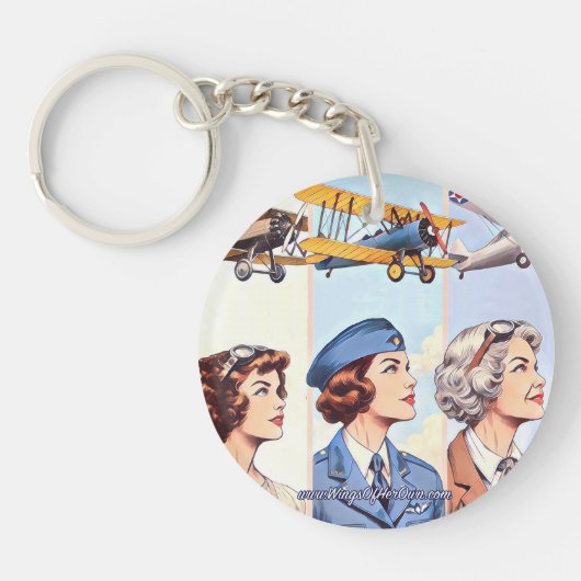 Porte-clés Ailes de son propre porte - clé (Devant)