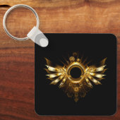 Porte-clés Ailes de Steampunk (Recto)