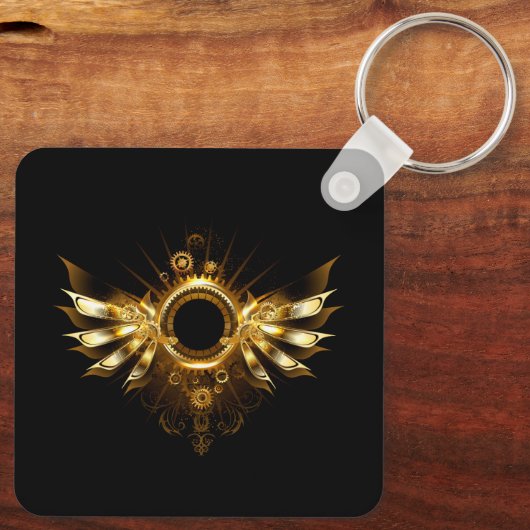 Porte-clés Ailes de Steampunk (Verso)