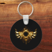 Porte-clés Ailes de Steampunk (Recto)