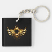 Porte-clés Ailes de Steampunk (Dos)