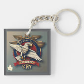 Porte-clés "Ailes habilitées" (Dos)