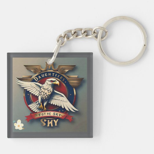 Porte-clés "Ailes habilitées" (Dos)