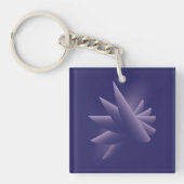 Porte-clés Ailes violettes (Devant)