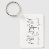 Porte-clés Ailurophile (Recto)