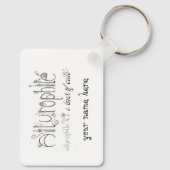 Porte-clés Ailurophile (Verso)