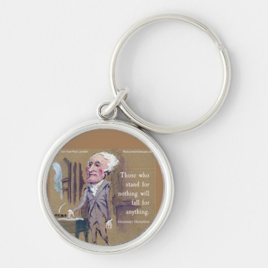 Porte-clés Aimant de réfrigérateur Hamilton & Citation (Devant)