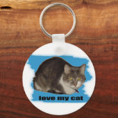 PORTE-CLÉS AIME MON CHAT (Recto)