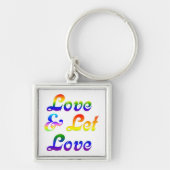 PORTE-CLÉS AIMER ET LAISSER AIMER (Devant)