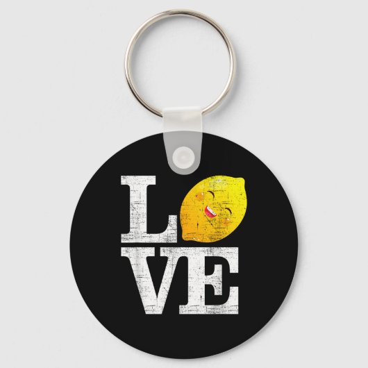 Porte-clés Aimer Joyeux citron frais Citron d'été Lemonade (Recto)