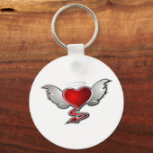 PORTE-CLÉS AIMER LA HAINE (Recto)