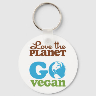 Porte-clés Aimer la planète Go Vegan