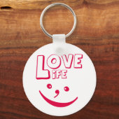 Porte-clés Aimer la vie (Recto)