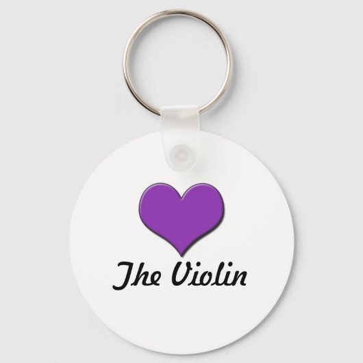 Porte-clés Aimer Le Violon (Recto)