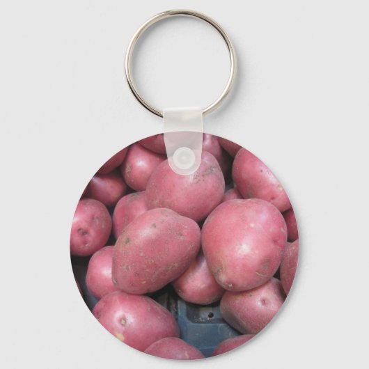 Porte-clés Aimer les pommes de terre (Recto)