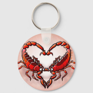 Porte-clés Aimer les scorpions