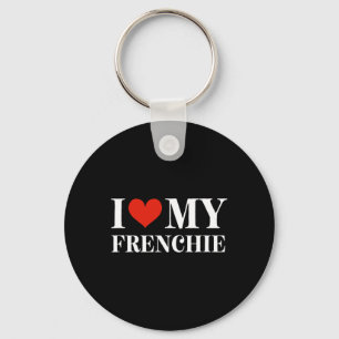 Porte-clés Aimer mon Frenchie