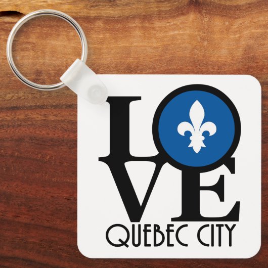 Porte-clés AIMER Québec (Recto)