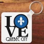 Porte-clés AIMER Québec (Verso)