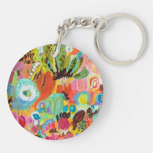 Porte-clés Aimer voyager I (Dos)