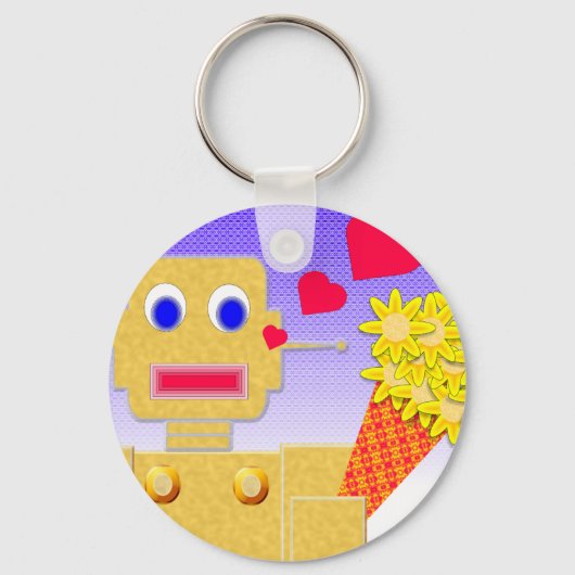 Porte-clés Aimez-moi, je suis un garçon (Recto)