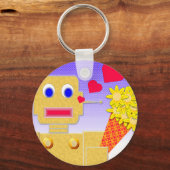 Porte-clés Aimez-moi, je suis un garçon (Recto)