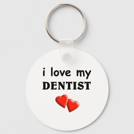 Porte-clés Aimez mon dentiste (Recto)