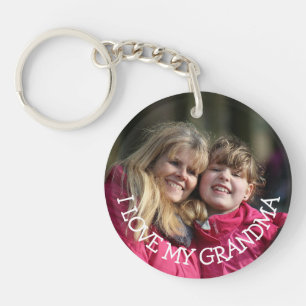 Porte-clés Aimez mon porte - clé de photo personnalisé par