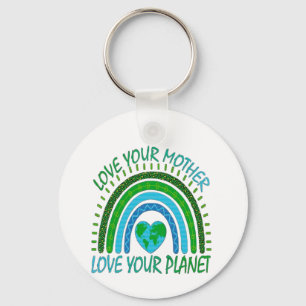 Porte-clés 💚 Aimez votre mère, aimez votre planète 🌍