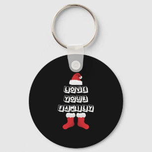 Porte-clés Aimez votre Noël de famille