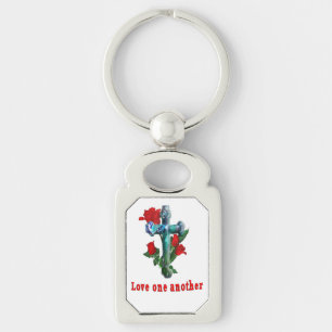 Porte-clés Aimez-vous l'un l'autre