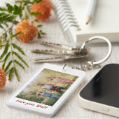 Porte-clés Aimez-vous papa Meilleur papa Jour Typographie Scr (Devant droit)