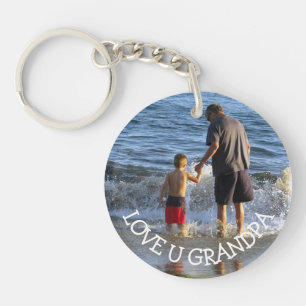 Porte-clés Aimez-vous porte - clé de photo personnalisé par