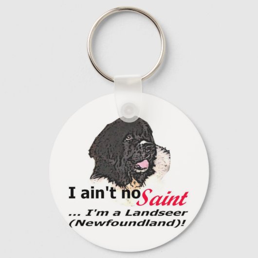 Porte-clés Aint No Saint (Recto)