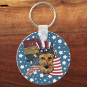 PORTE-CLÉS AIRDALE TERRIER (Recto)