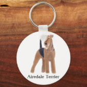 Porte-clés Airedale Terrier Porte - clé (Recto)