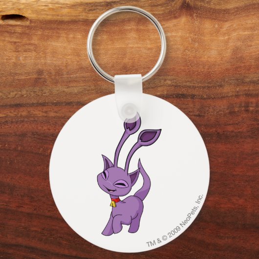 Porte-clés Aisha Purple (Recto)