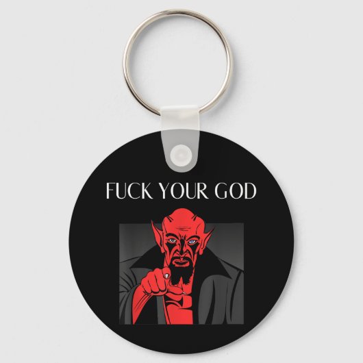 Porte-clés Aist Goat Satan Baphomet GIft (Recto)