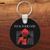 Porte-clés Aist Goat Satan Baphomet GIft (Recto)