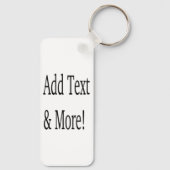 Porte-clés Ajouter du texte et plus ! Customisez votre propre (Verso)