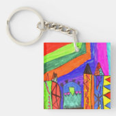 Porte-clés Ajouter une oeuvre d'enfant (Devant)