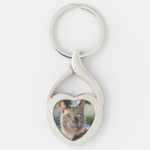 Porte-clés Ajouter une photo de chat Personnaliser