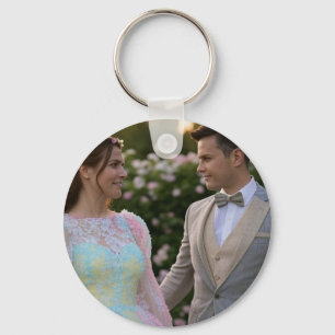 Porte-clés Ajouter une photo de mariage Personnaliser