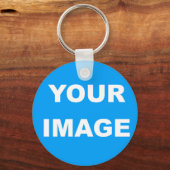 Porte-clés Ajouter votre image Personnaliser (Recto)