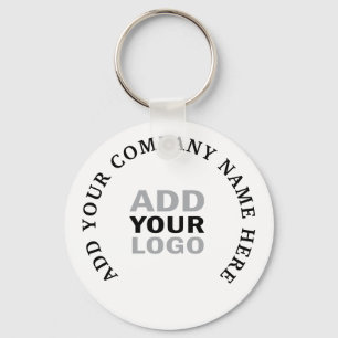 Porte-clés Ajouter Votre Logo Entreprise Marque Promotionnel 