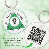 Porte-clés Ajouter votre logo et votre Porte - clé de code QR